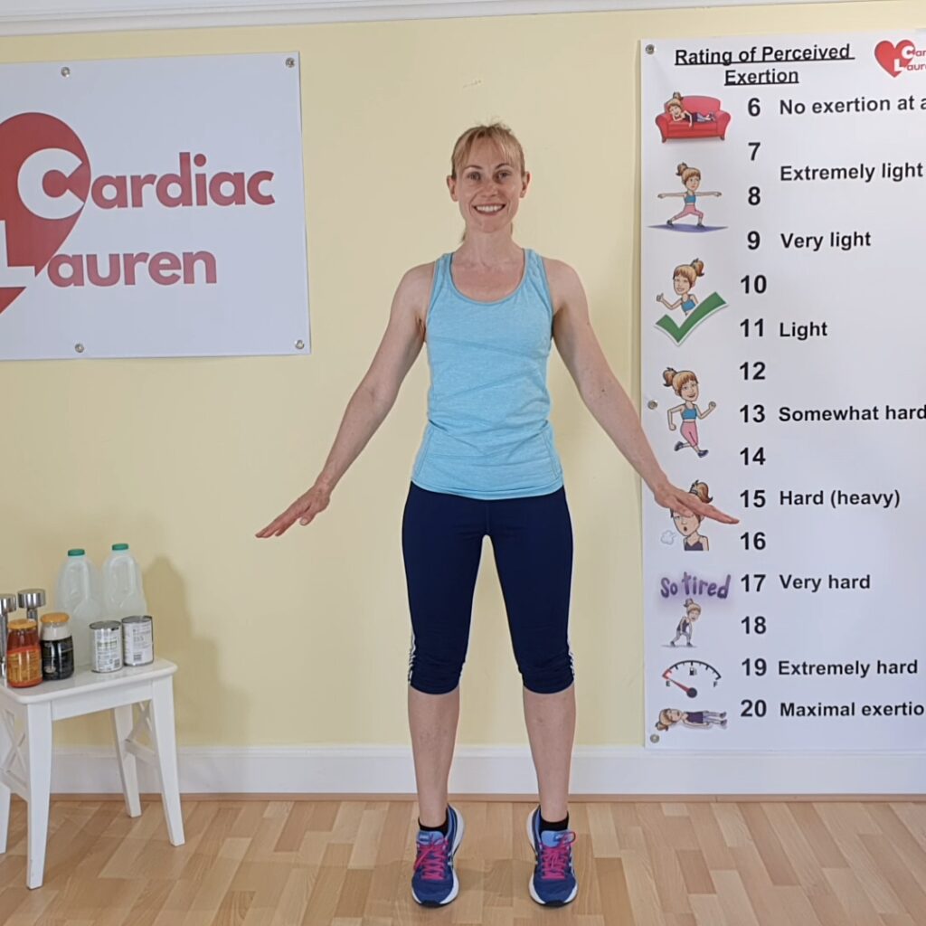 Calf raise - exercises after a heart attack - cardiac lauren - phase 4 cardiac rehabilitation